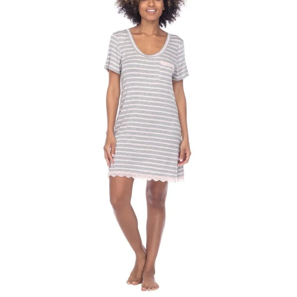 HONEYDEW Ladies Soft Stretch 3-piece Pajama Set - Picture 2 of 10